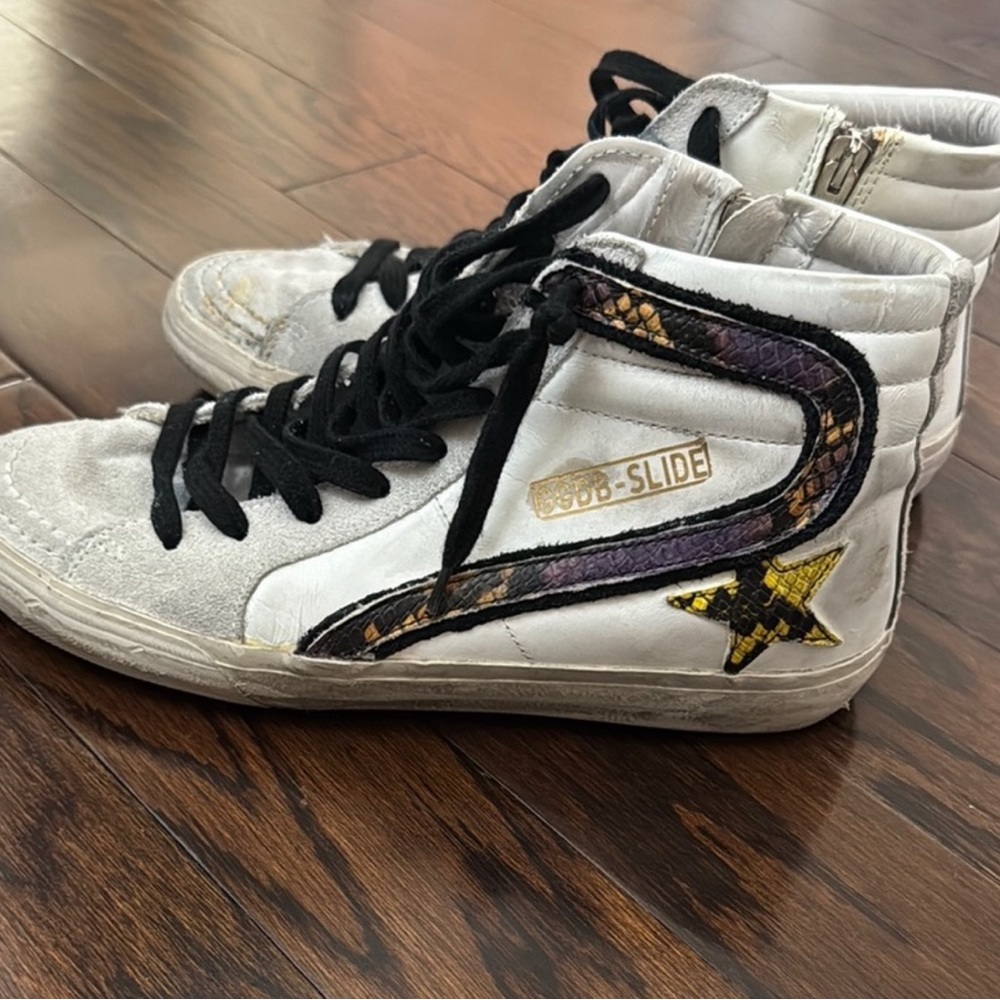 Golden Goose White High-Tops